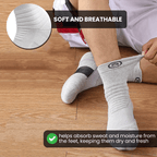 Strivon Crew Socks – Breathable Comfort