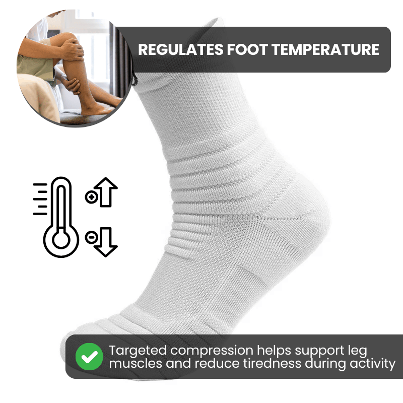 Strivon Crew Socks – Breathable Comfort
