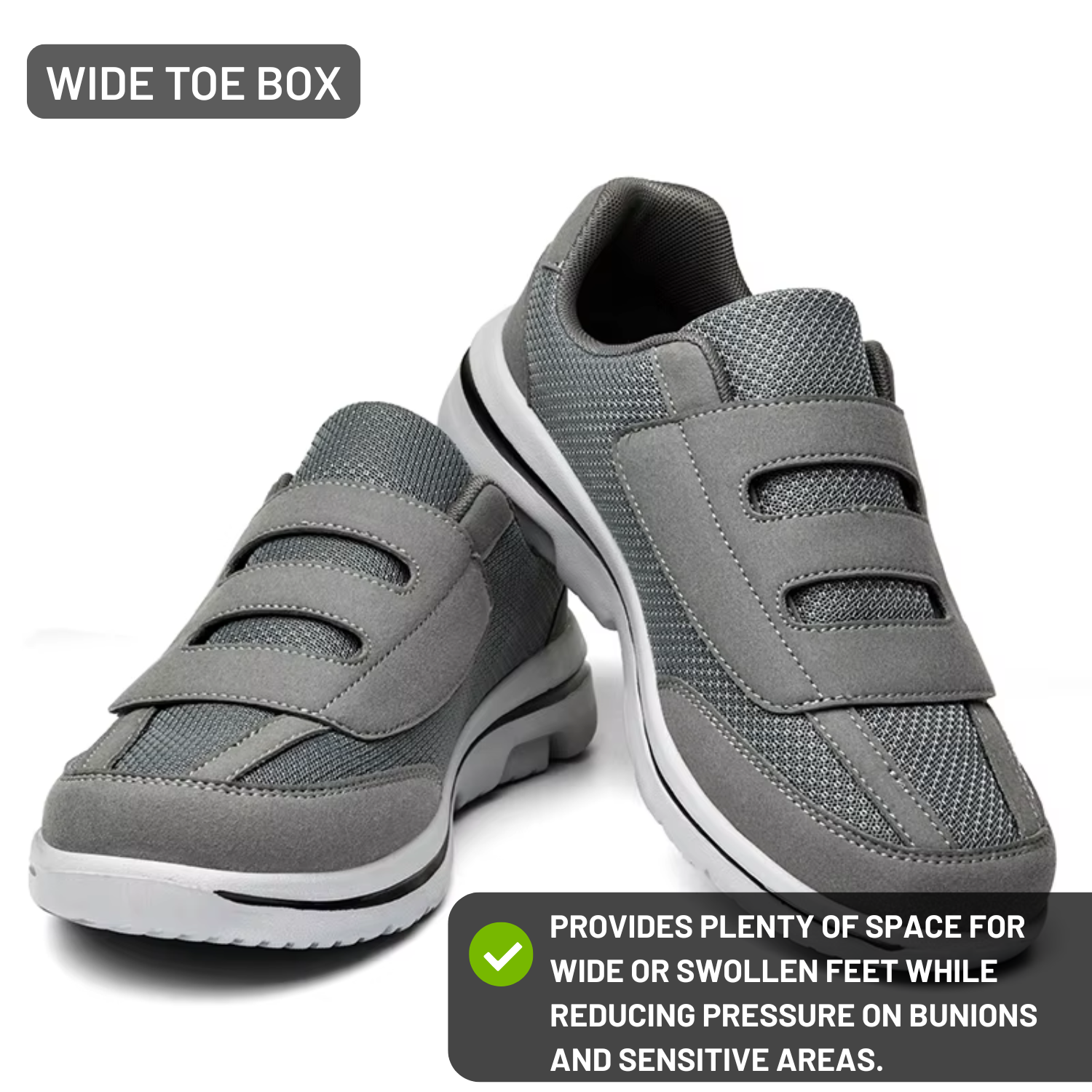 Strivon Comfort Wide – Extra Room & Support for Sensitive Feet