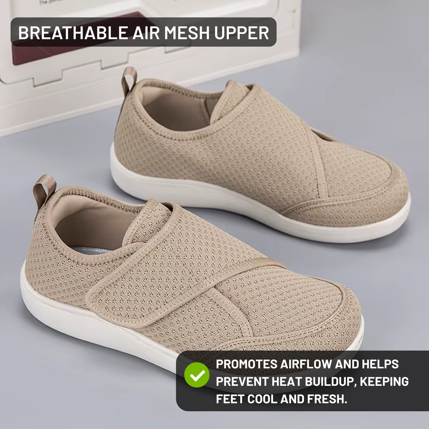 Strivon Flex Ease – Adjustable Comfort for Wide & Sensitive Feet