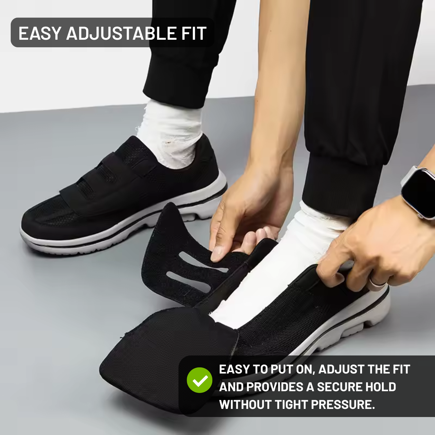 Strivon Comfort Wide – Extra Room & Support for Sensitive Feet