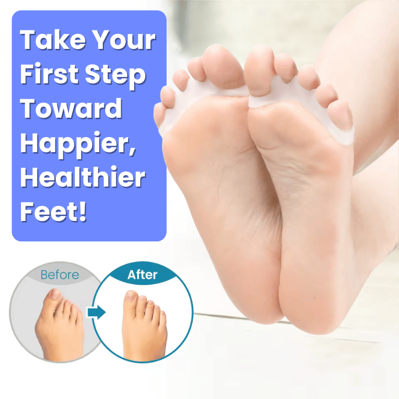Strivon Toe Align – Foot Toe Separator for Bunions & Hammer Toes