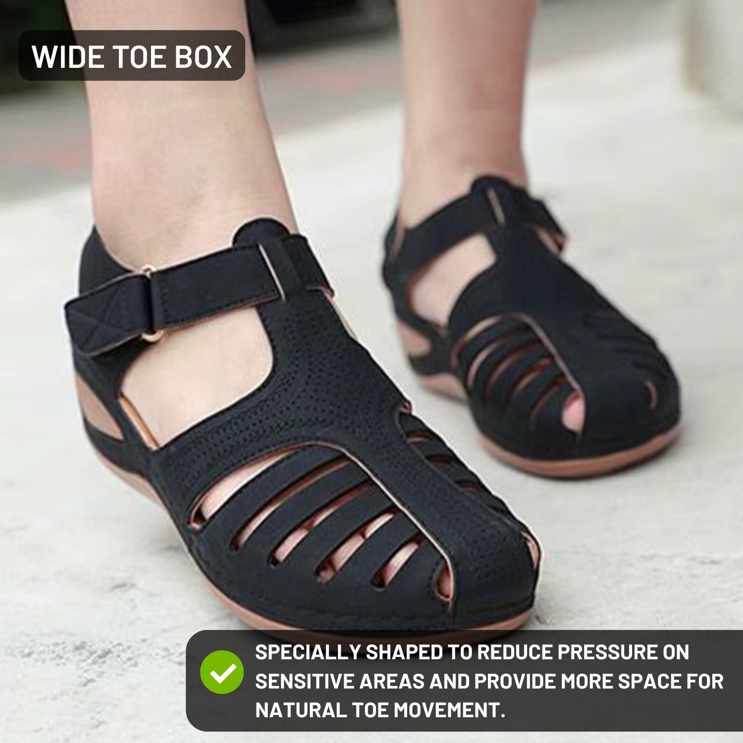 Strivon Ease Step – Sandals for Bunion Relief & All-Day Comfort