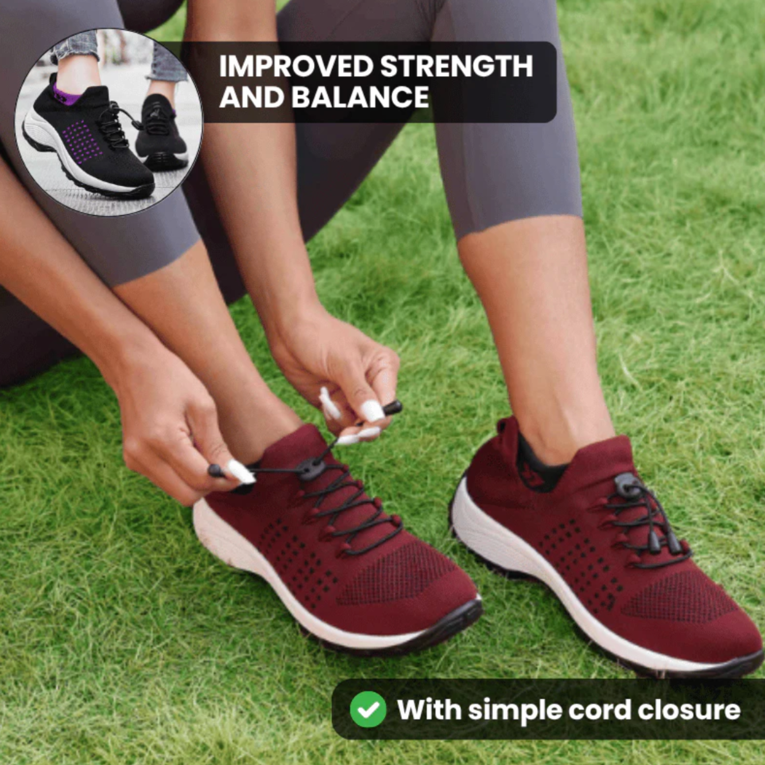 Strivon Orto Stretch – Breathable Shoe for Pain-Free Comfort